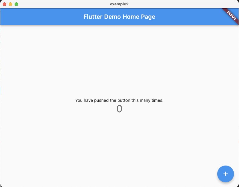 Flutter Default App